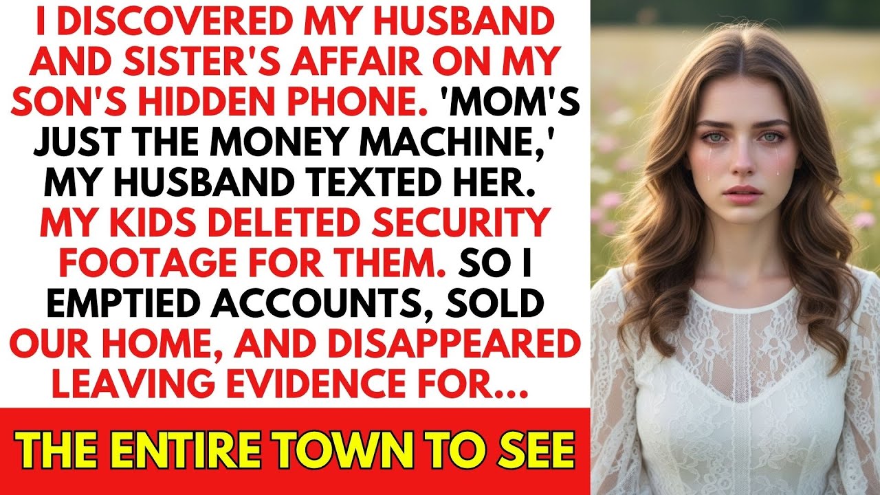 My Husband Had An Affair With My Sister & My Kids Helped Them Hide It For 2 Years—So I Sold Every...