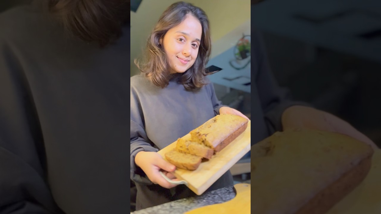 Brown Butter Banana Bread #bananabread #bread #cooking #viral #fyp