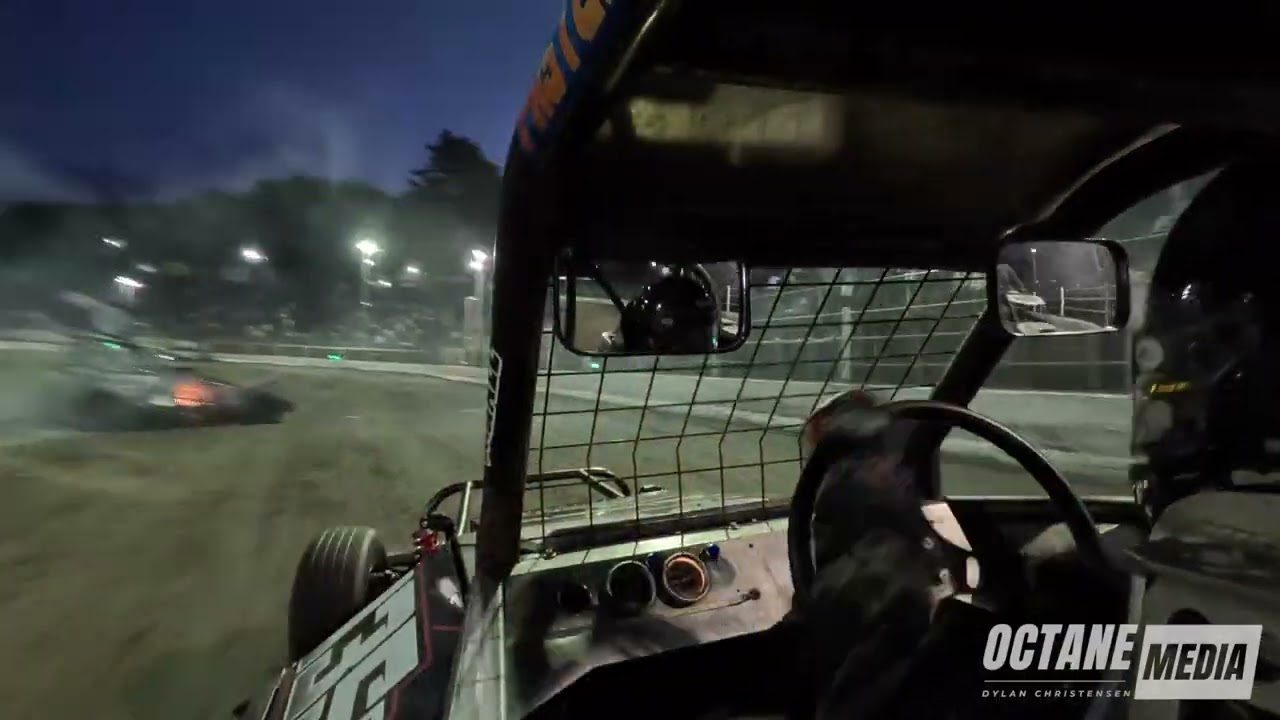 135p Jaden Hall Pumas vs Gladiators Finals NZ Makita Stockcar Teams Champs 2026