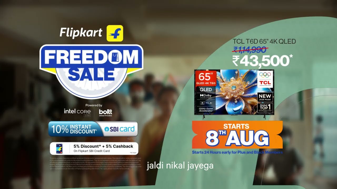 Flipkart Freedom Sale is BACK 🫡 Starts 8th August | Early Access on 7th August