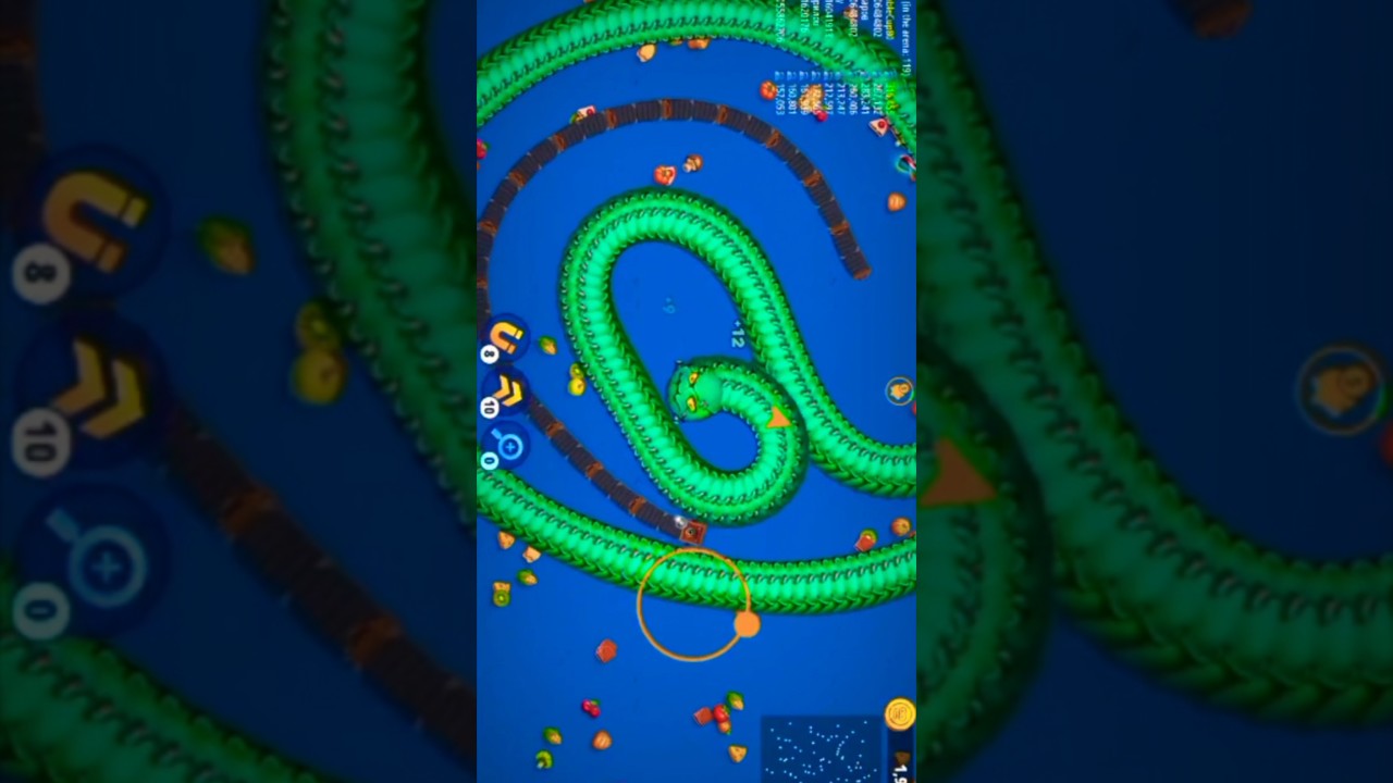 Worms Zone.io EPIC Trap Moments 🐍 | Smart Snake Tricks & Kills | Gaming Bayzid Gameplay