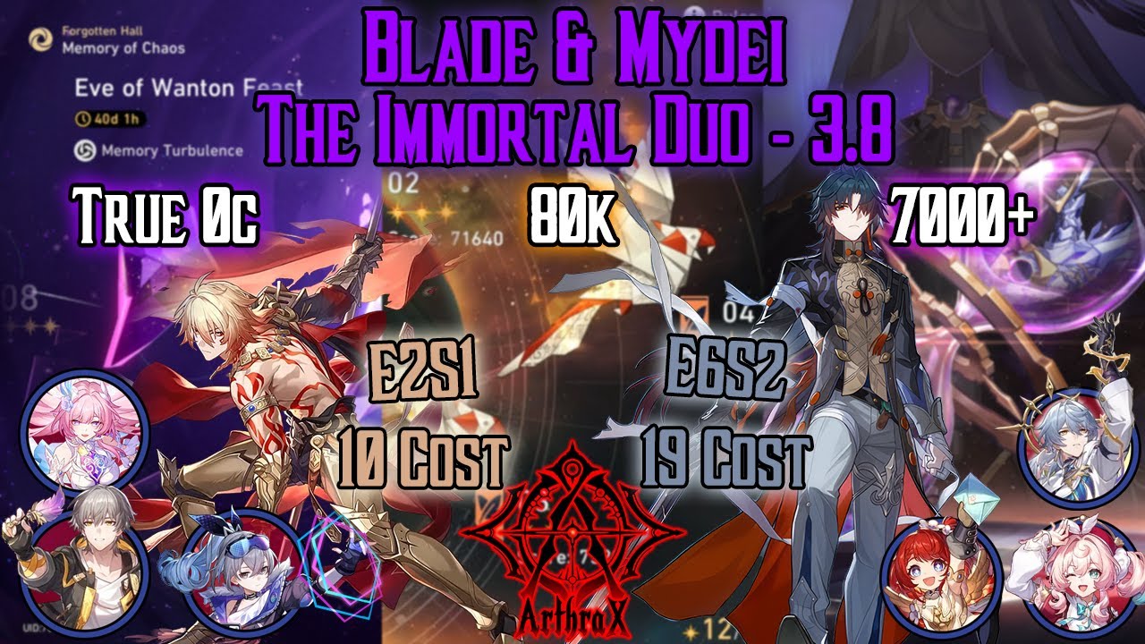 LAST 3.X CLEARS | True 0c v3.8, Blade E6S2, Mydei E2S1 | All Endgame Modes