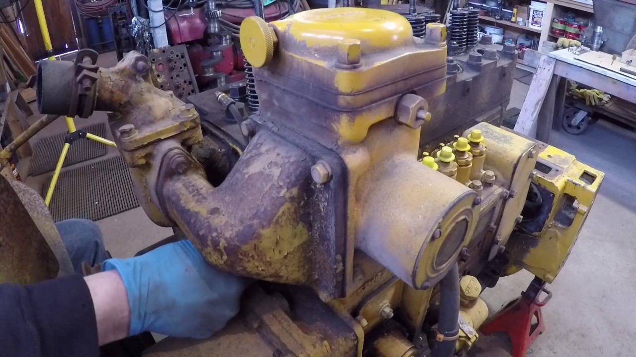 Caterpillar D2 #5J2115 SP - Engine Teardown for Parts Day 1, and a Trip Down Memory Lane...