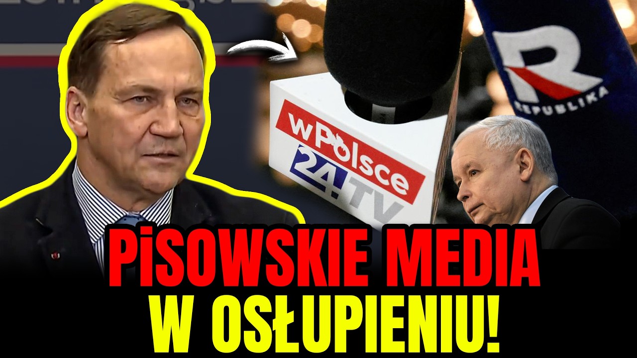 SIKORSKI NA GORĄCO! MASAKRUJE PiSowskie MEDIA ORAZ KACZAFIEGO!