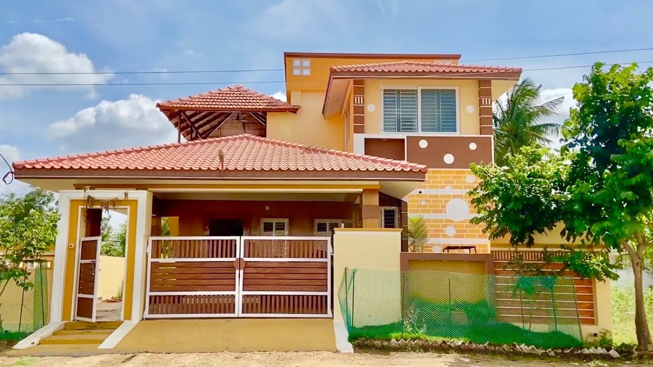 5.5 சென்ட்டில் 2800sqft ல் அழகான 4BHK வீடு | Traditional Style 4BHK Luxury Villa for Sale | Epi-94