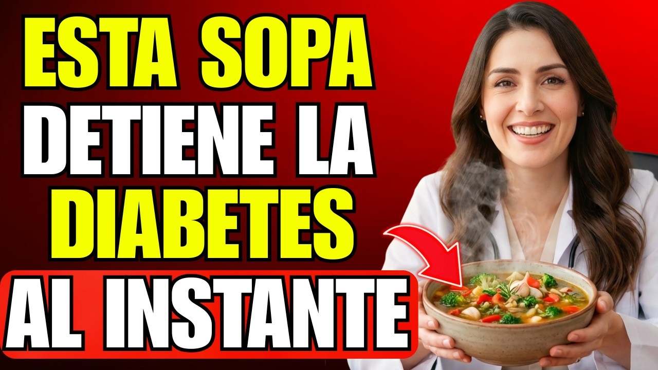 Esta Sopa Milagrosa que Todo Diabético Debe Consumir (Para Regular el Azúcar en Sangre).