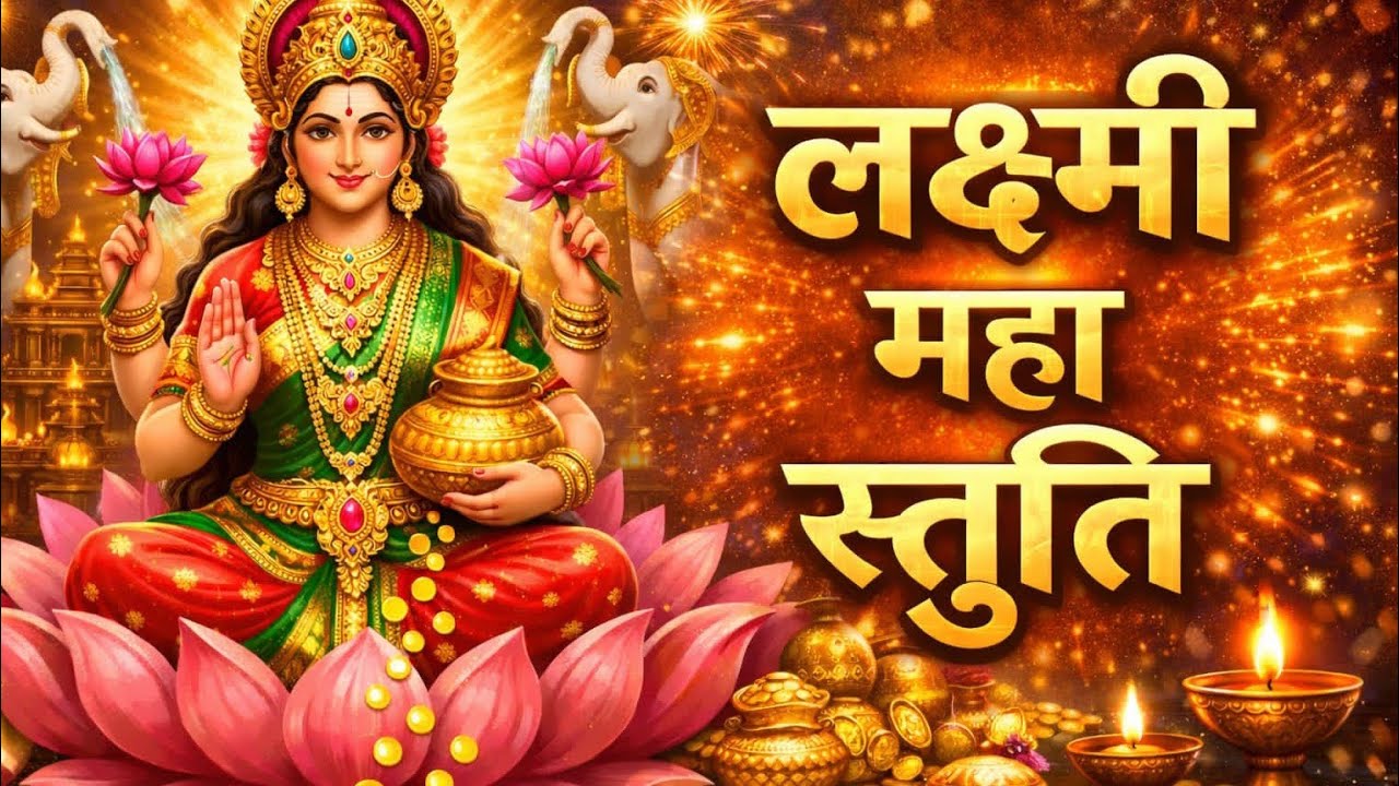 लक्ष्मी महास्तुति | Laxmi Mahastuti | धन, सुख और समृद्धि के लिए शक्तिशाली स्तुति | Mahalaxmi Stuti