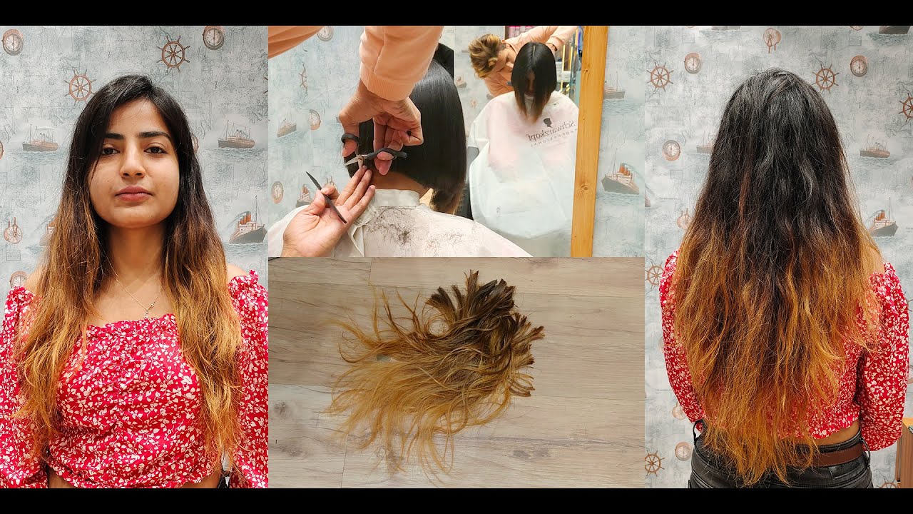 I Chopped My Hair Off(it's really short)| Hair on Floor | Long To A-Line Bob Haircut|Pineapple Salon