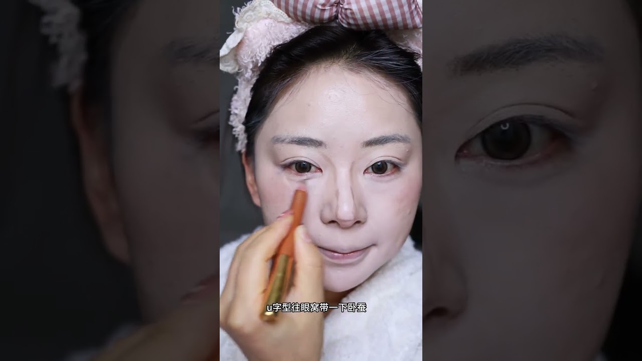 Autumn Japanese-style light makeup super detailed full makeup and practice#Popular on