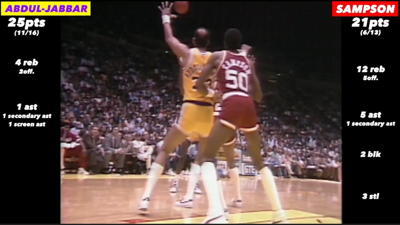 Ralph Sampson vs. Kareem Abdul-Jabbar | True Highlights