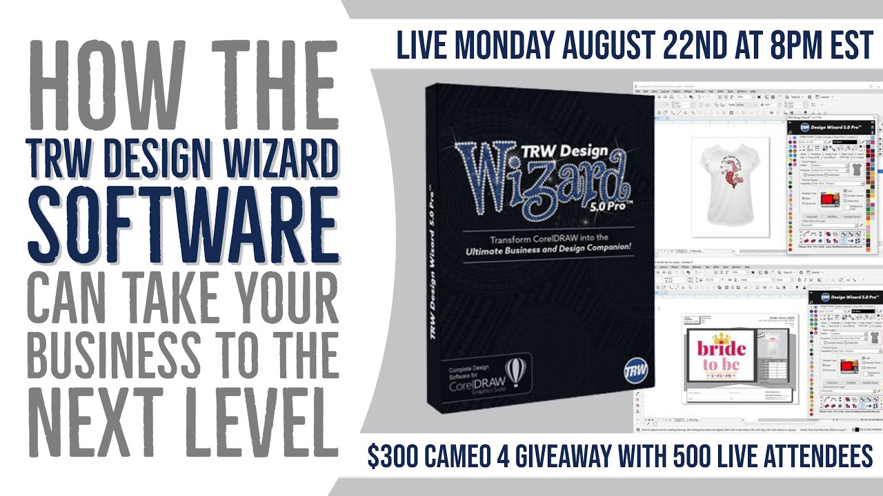 How the TRW Design Wizard Software can take your T-shirt and Decal Business to the Next Level