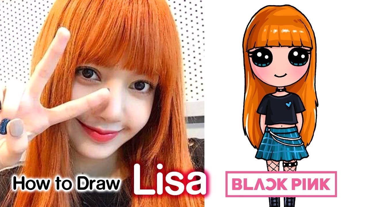 How to Draw Lisa | BlackPink Kpop