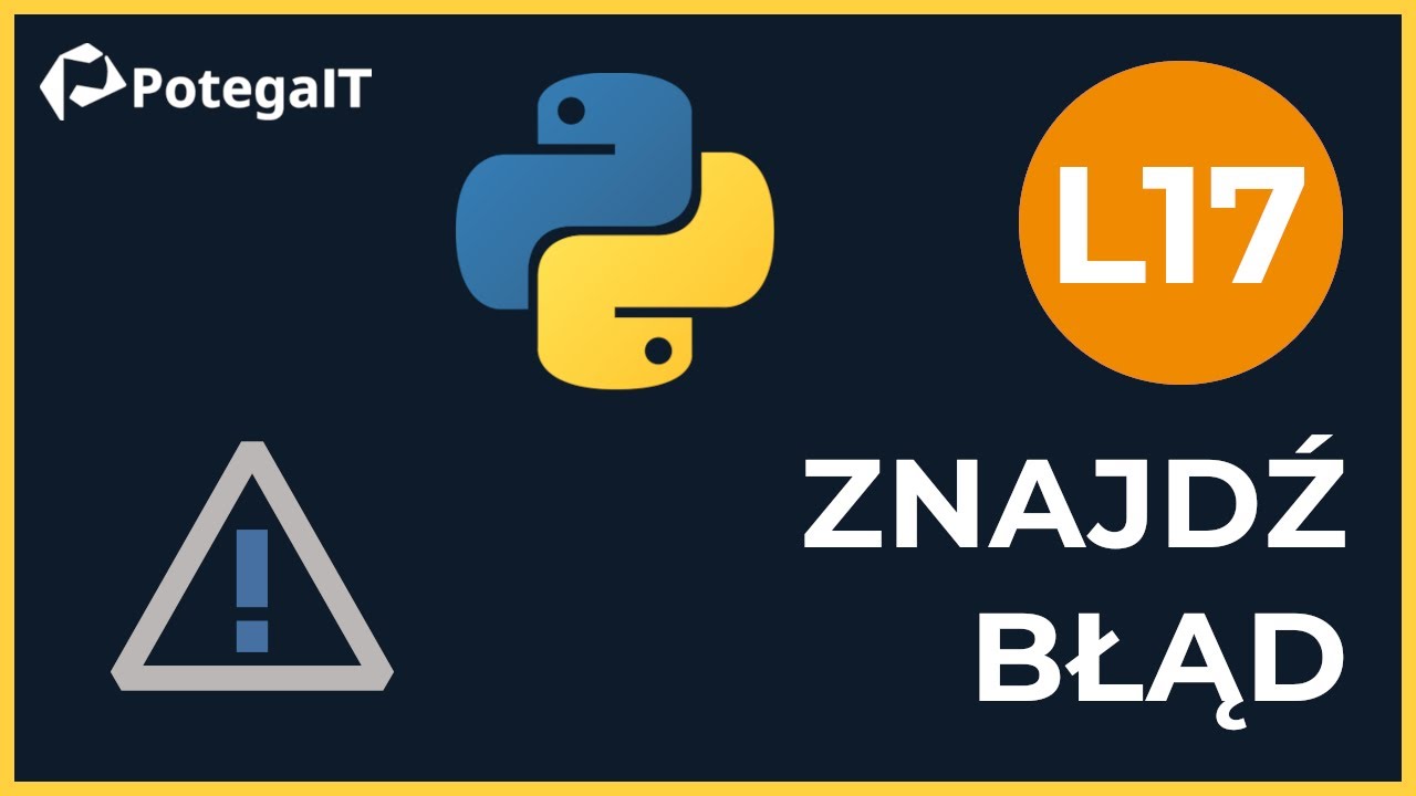 Lekcja 17: Debugowanie i Czytanie Błędów w Pythonie (Traceback, print(), try/except)