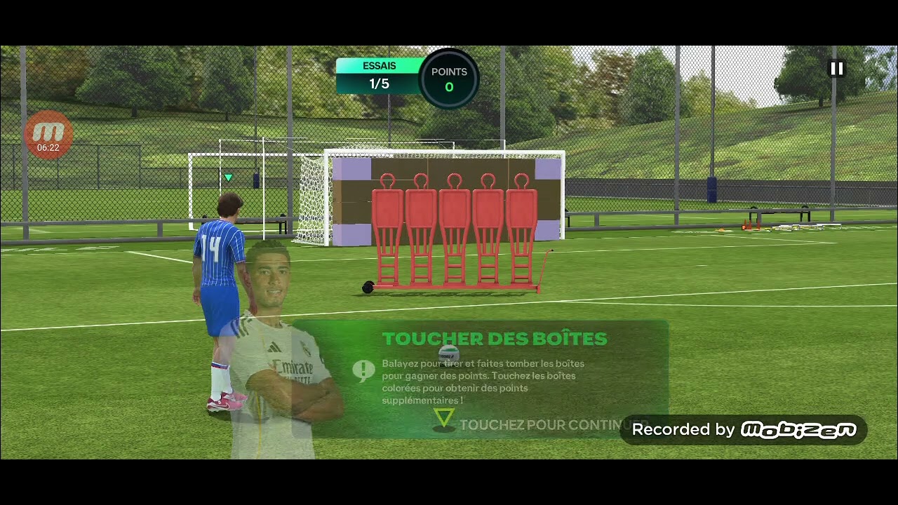 Je joue à FC mobile et je débloque des joueurs