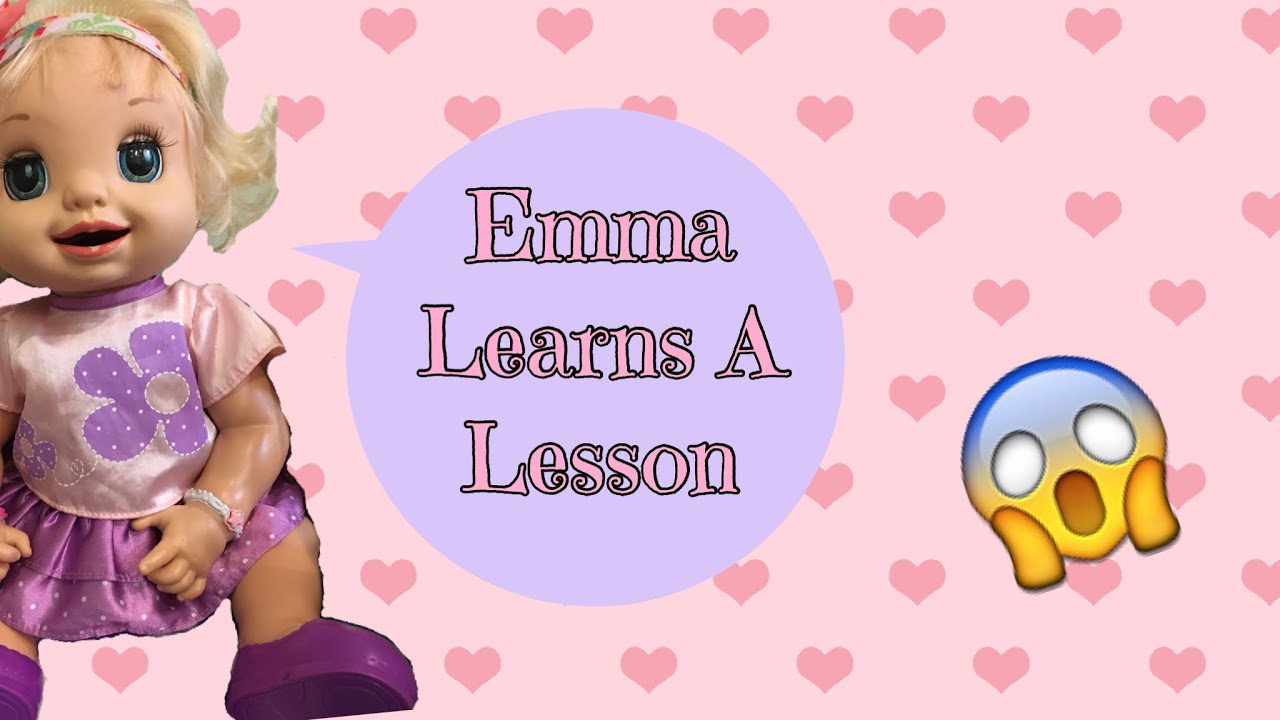 Emma Learns A Lesson