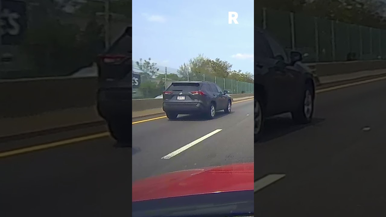 WILD CAR CRASH CAUGHT ON DASH CAM