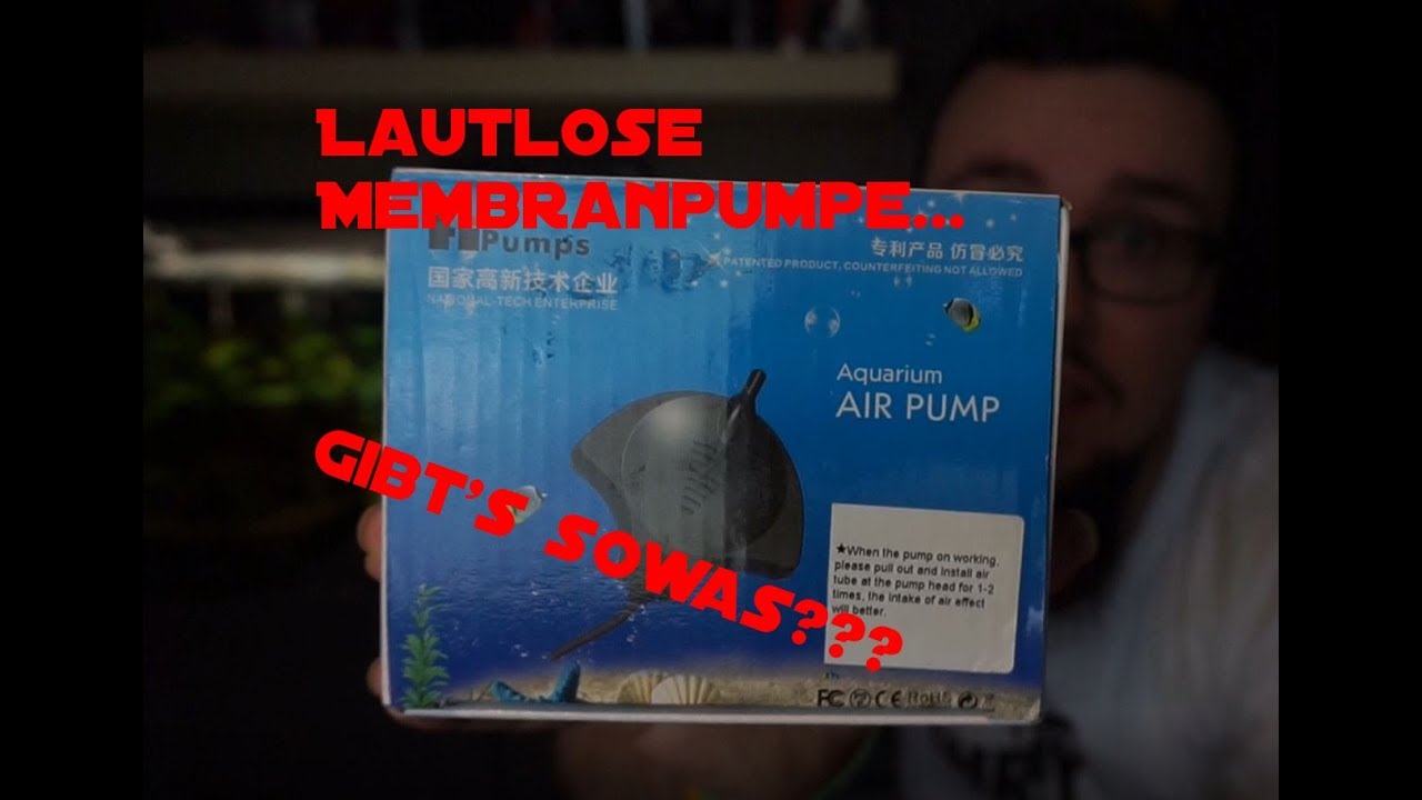LAUTLOSE LUFTPUMPE, GIBT'S DAS???