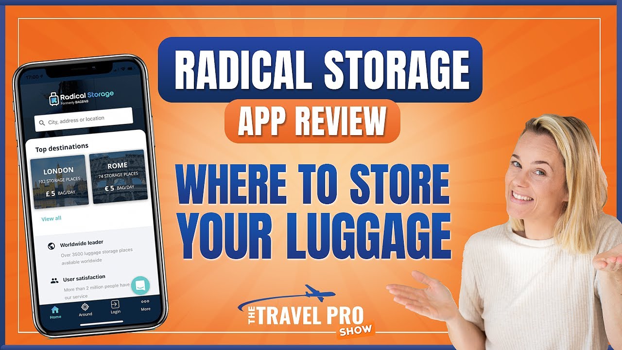 Travel App Review: Radical Storage Best Luggage / Bag Storage