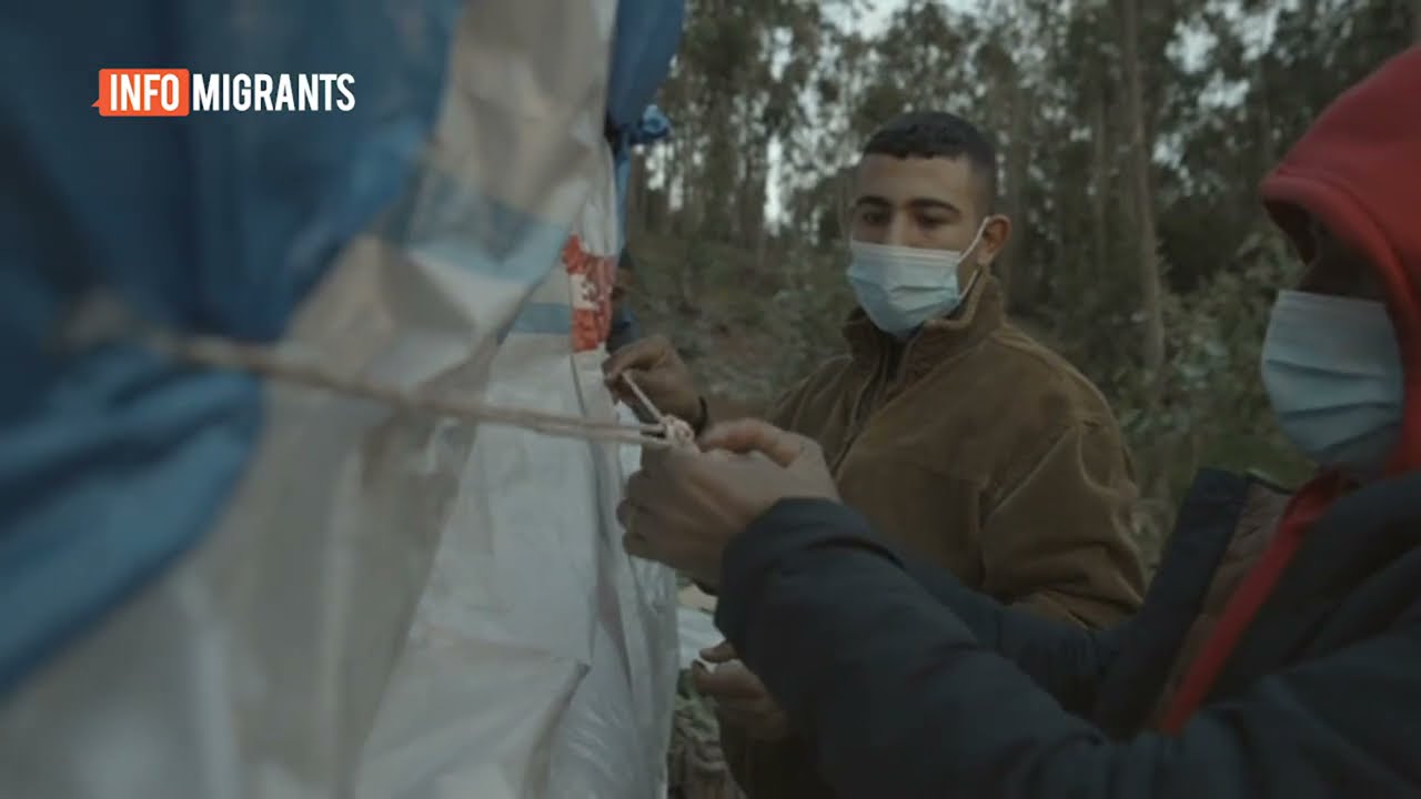 Migrants in Canary Islands say camps are unfit