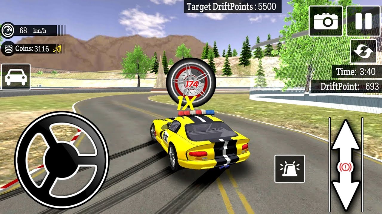 Police Car Real Drift Simulator (by Game Tap) Android Gameplay [HD]