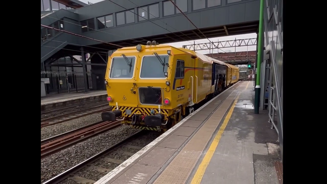 Train Spotting at Northampton Station 21/3/2025