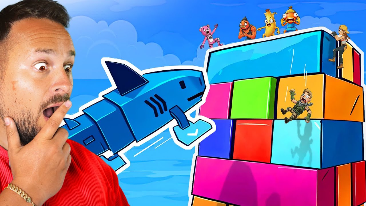 🤣 BRAINROT JENGA um LOOT in Fortnite (zu witzig)