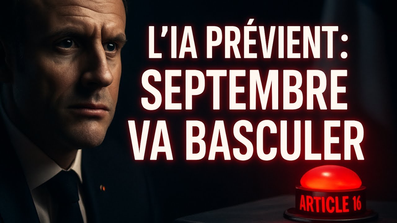 Septembre 2025 &ndash; L&rsquo;analyse gla&ccedil;ante de l&rsquo;IA sur le pouvoir en France