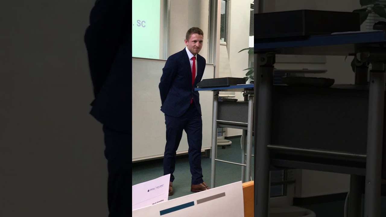 Absolventenfeier 2017 - Bachelor Speech