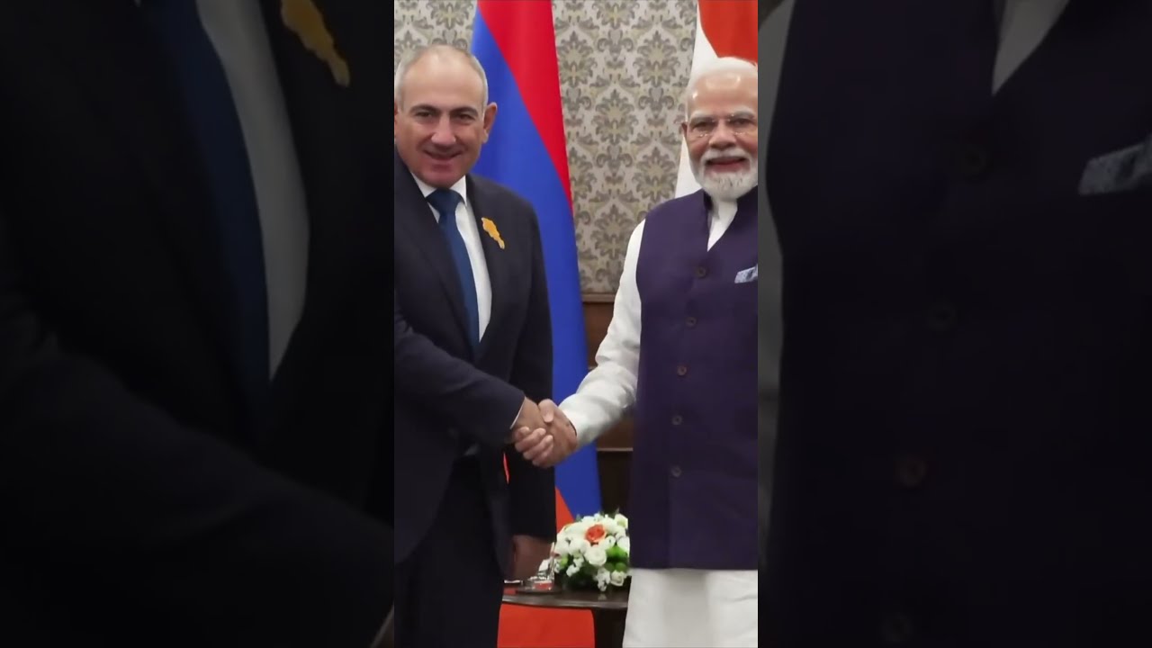 Modi holds bilateral talks with Armenia PM Pashinyan
