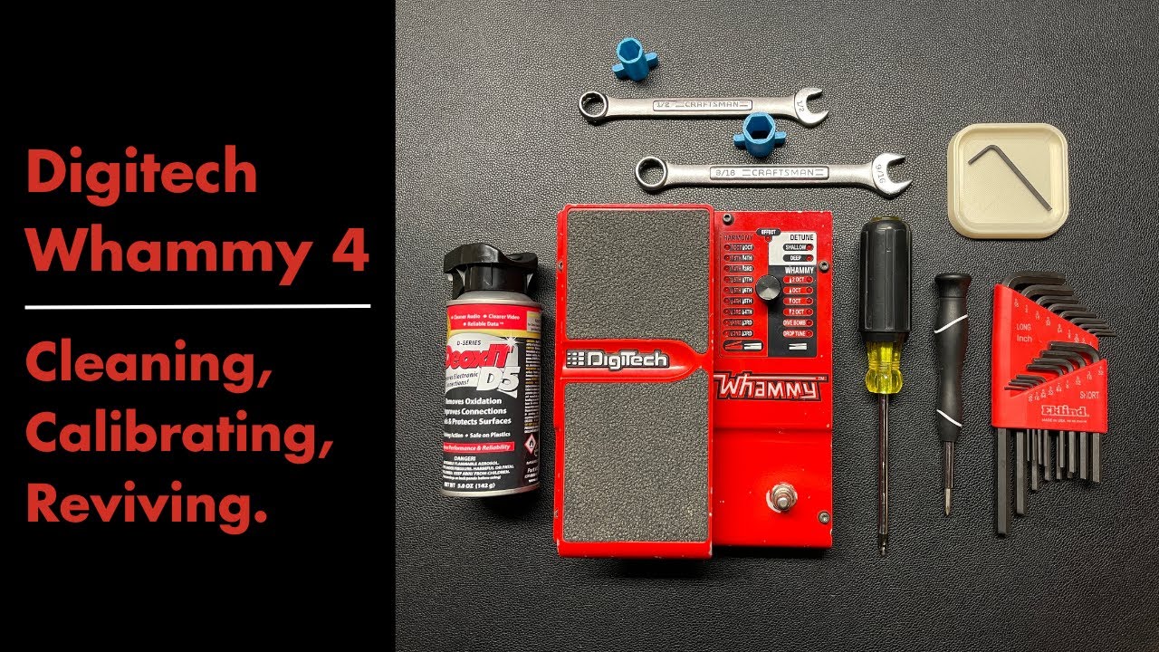 Digitech Whammy 4 • Cleaning, Calibrating, Reviving