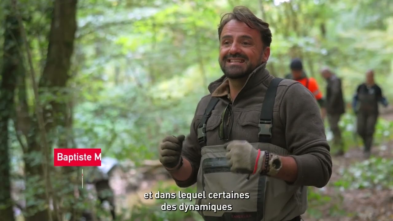 Une restauration de cours d'eau, à la manière des castors !