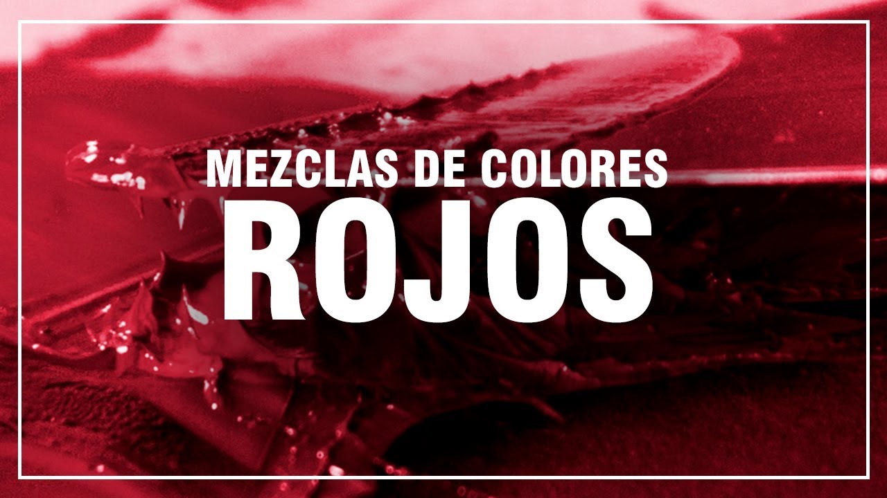 CÓMO HACER EL COLOR ROJO 🔴 [Mezclas de Colores Fácil] 🎨
