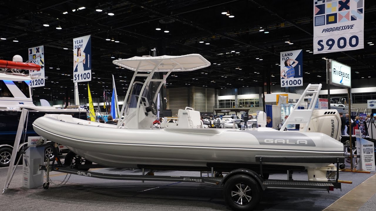 Grand and Gala Inflatable Rib Boats Chicago Boat Show