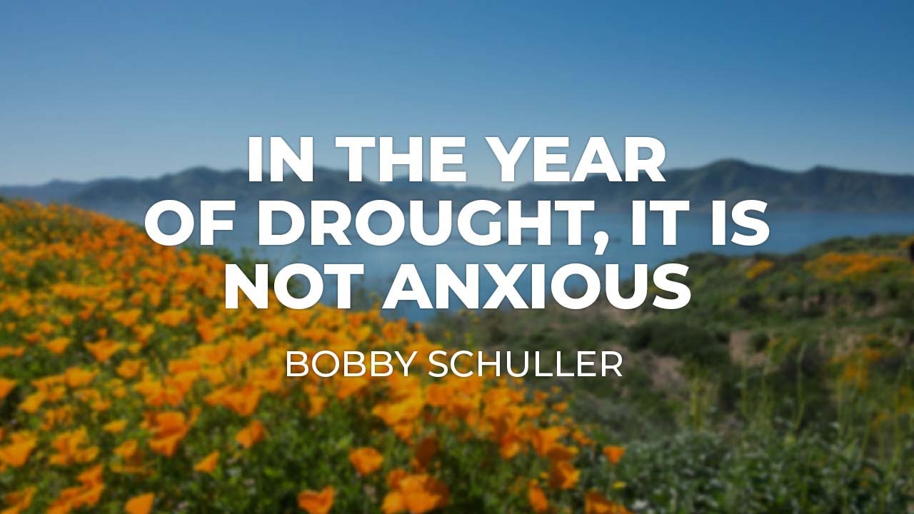 LIVE: In the Year of Drought, It is Not Anxious (March 30, 2025)