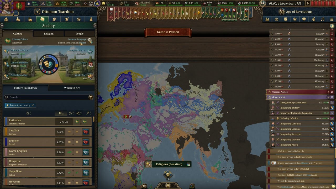 Europa Universalis V World Conquest
