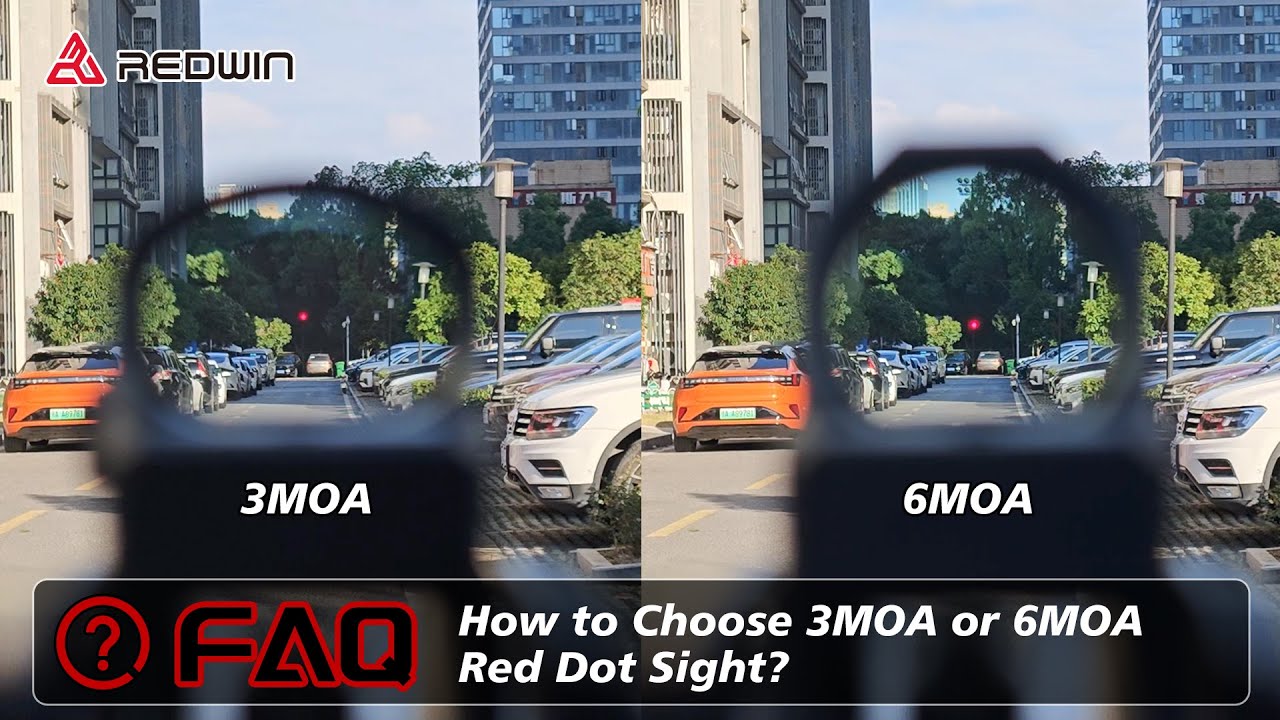 FAQ: How to Choose 3MOA or 6MOA Red Dot Sight?