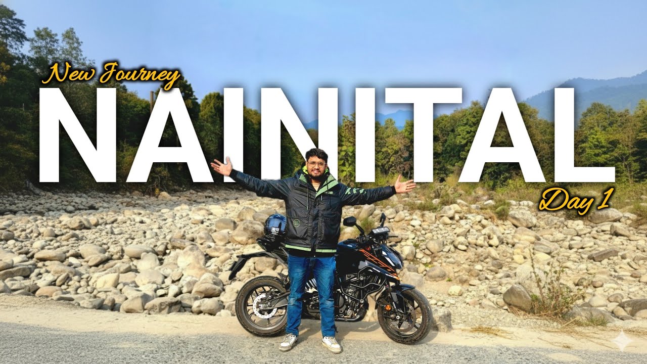 Trip to Nainital on KTM Duke 250 GEN 3 - Day 1 | Bike Trip | #duke250review #thunderspeed #nainital