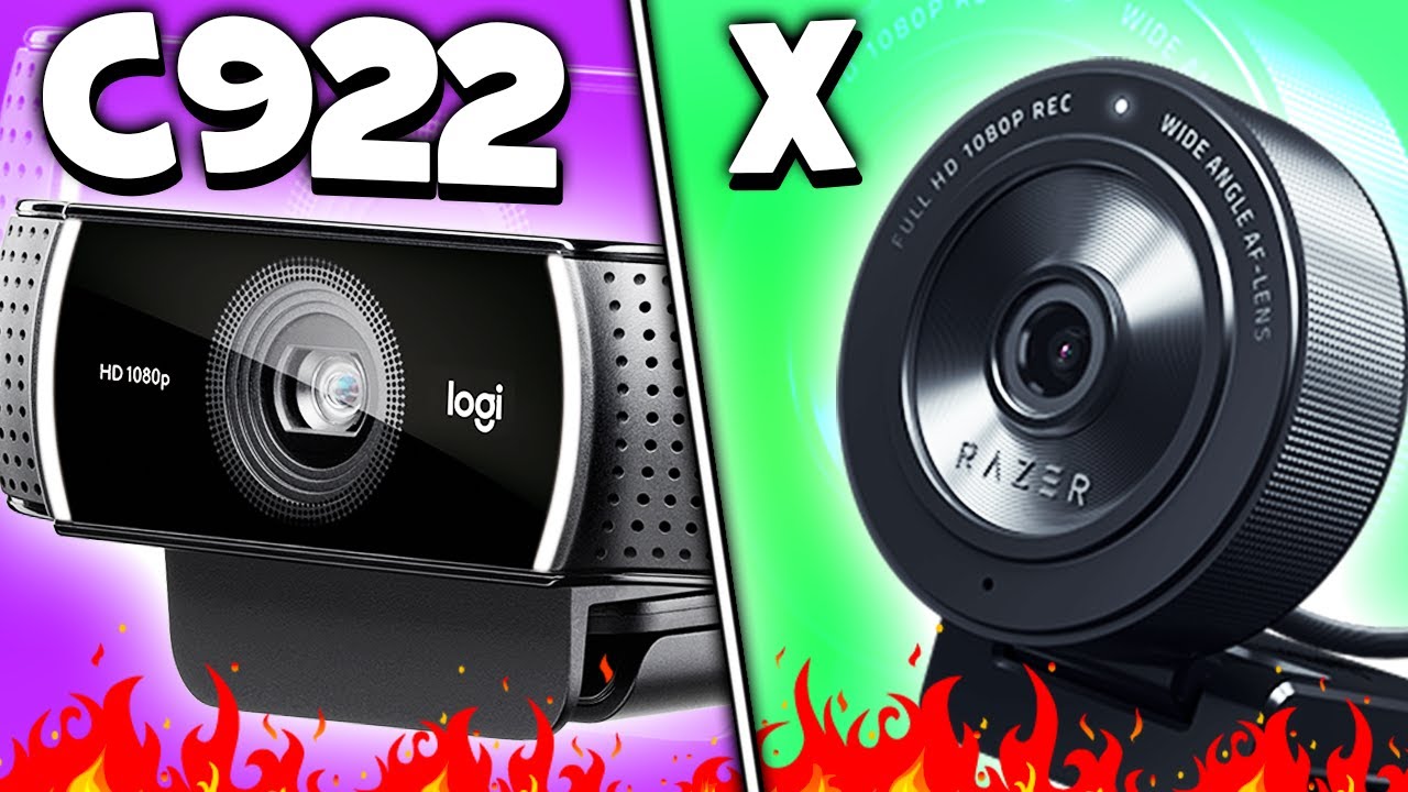 Razer Webcam Dominates Logitech Webcam? Logitech C922 vs Razer Kiyo X