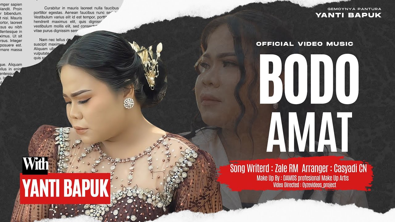 Bodo amat - Yanti Bapuk (Official Music Video)