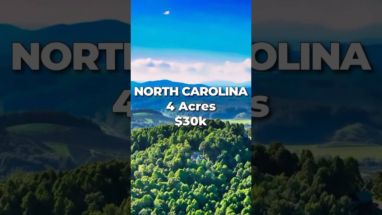 LAND for SALE in NORTH CAROLINA &bull; 4 Acres for $30k &bull; LANDIO
