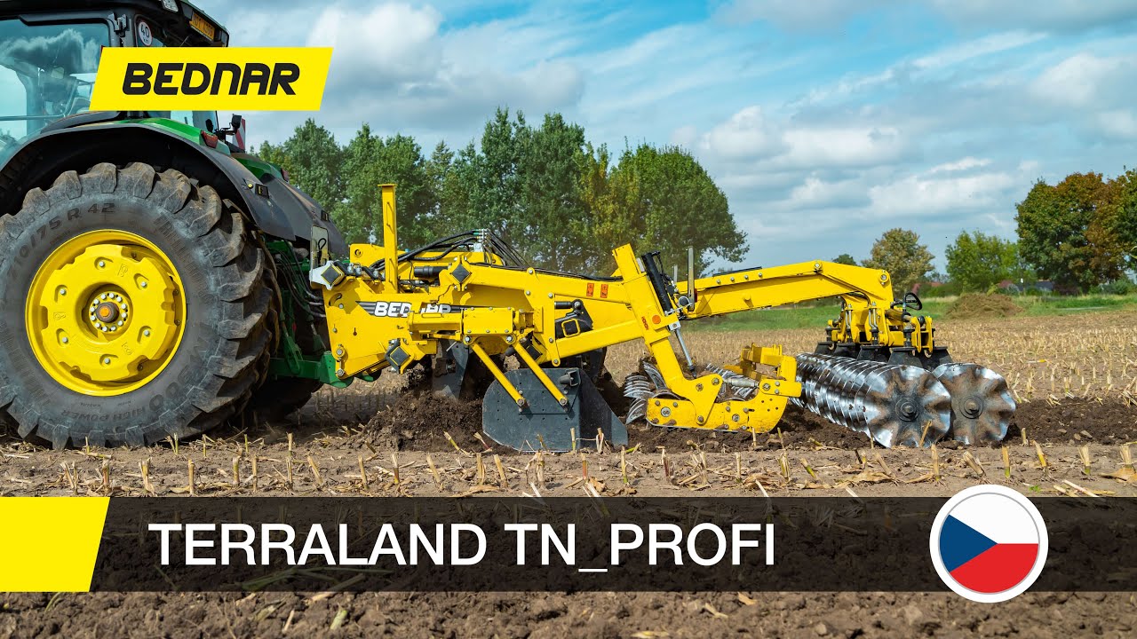 BEDNAR FMT | Dlátový pluh TERRALAND TN_PROFI
