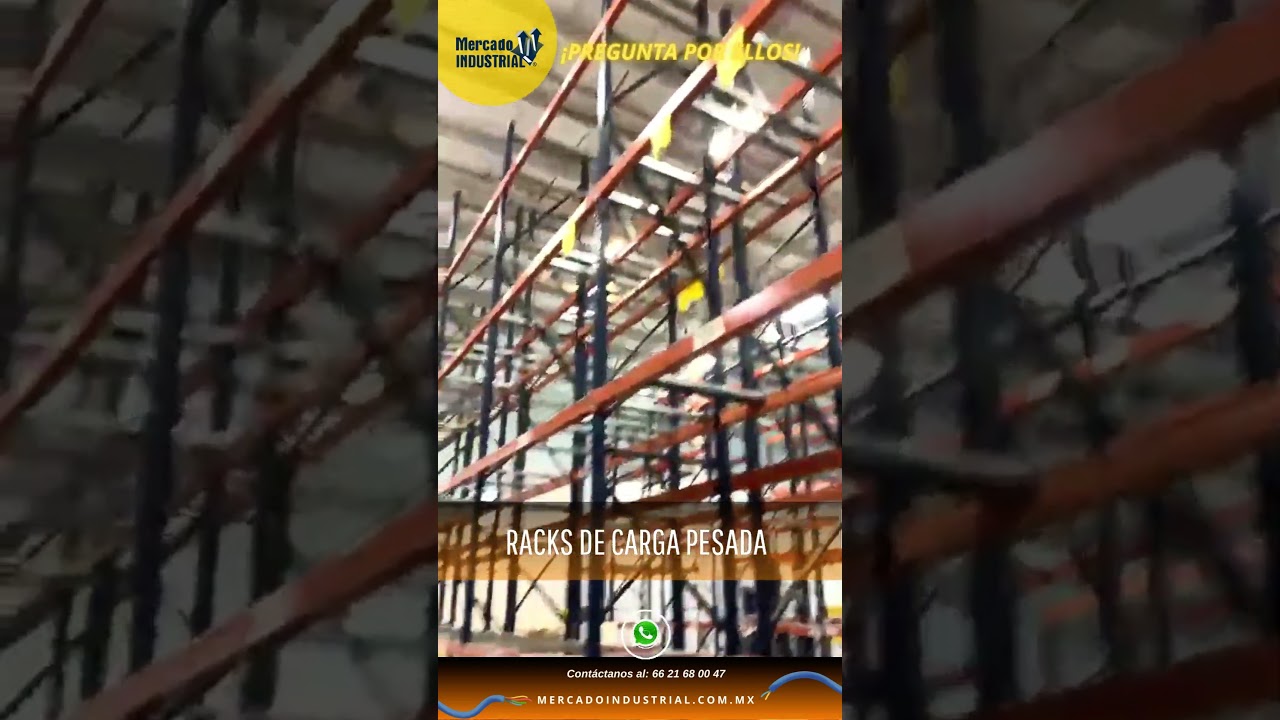 🎃Racks de carga pesada (postes/largueros)🎃