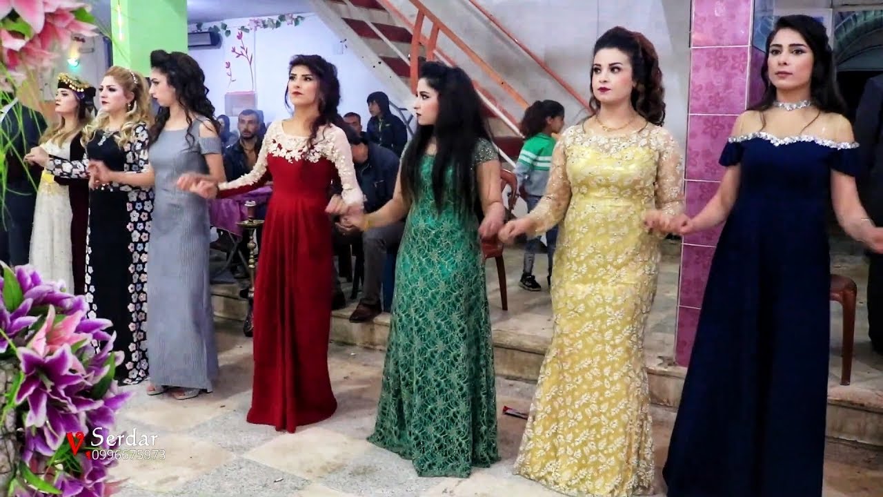 اجمل اعراس سوريا كوباني | باسل و ثريا | المقطع 2 مع الفنان خليل جان | كوباني صالة نيروز !