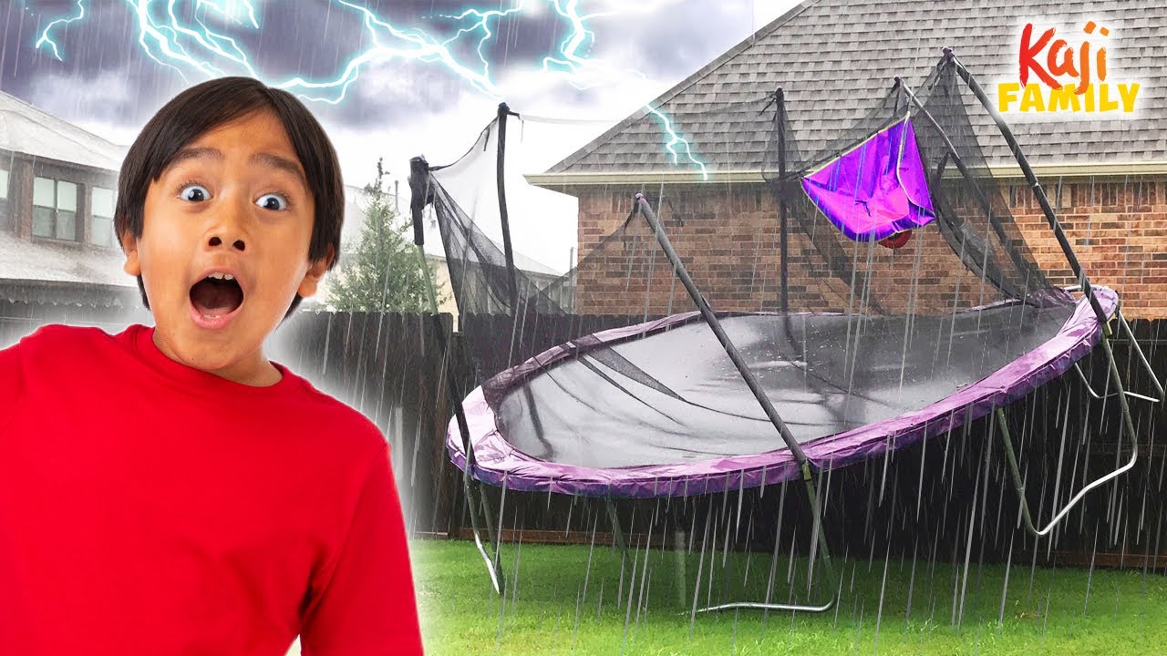 Ryan's Scary Storm Experience with Crazy Weather!