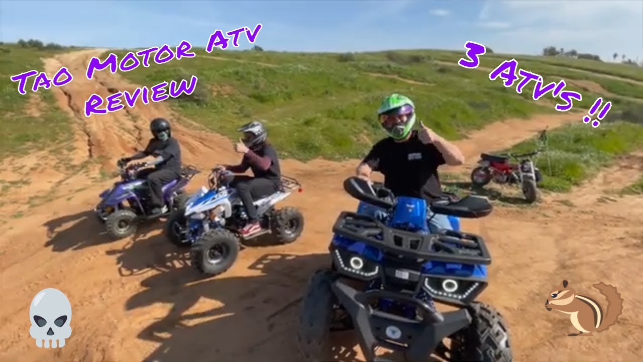 Tao Motor 2023 Rock 110 Cheetah & G200 Atv's Ride & Review #taomotor  #taomotorfamily #atv #review