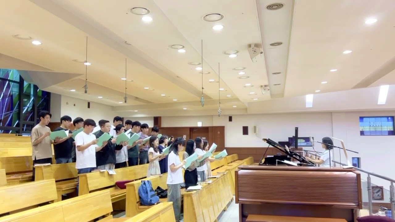 [한국순교성인성당 청년성가대] 주 날 인도하시네 - 2025.07.20 연중 제 16주일