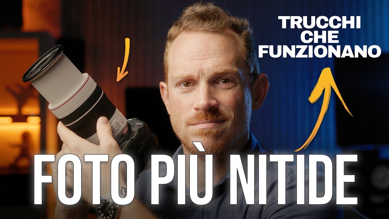 🤓 Come FARE FOTO PiÙ NITIDE senza COMPRARE NIENTE 🔎 Trucchi con l'Obiettivo 🕵🏻‍♂️ Ma Serve Davvero?