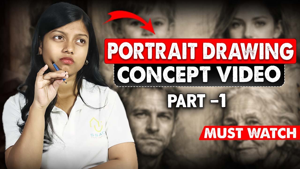 Portrait Drawing Concept Video – Part 1 | Face Structures 
