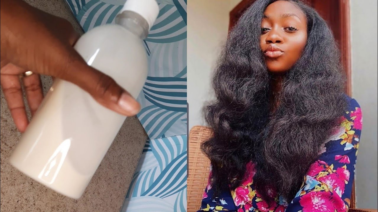 Ce lait capilaire fera pousser tes cheveux 3 fois plus vite en une semaine