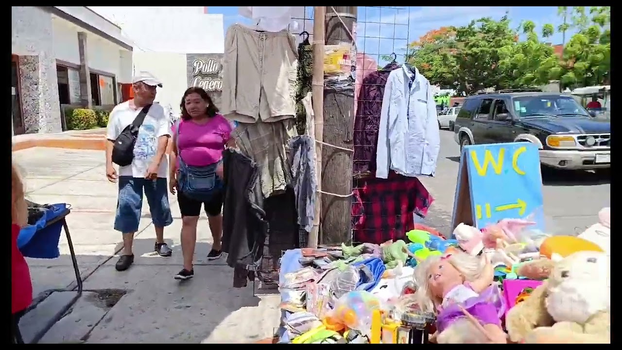 visitando el Tianguis de los lavaderos, Veracruz, Veracruz